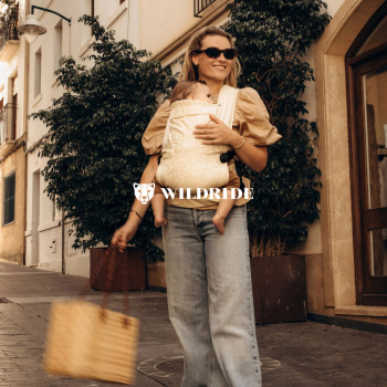 Bowie Baby Carrier Beige Leopard